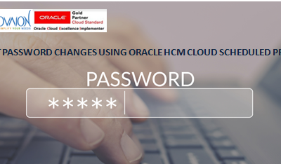 Audit password changes using Oracle HCM Cloud scheduled process