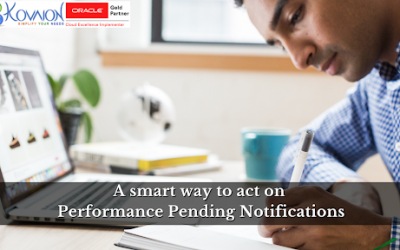 A smart way to act on Performance pending notifications