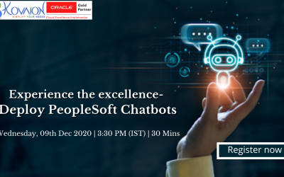 Experience the excellence – Deploy PeopleSoft Chatbots