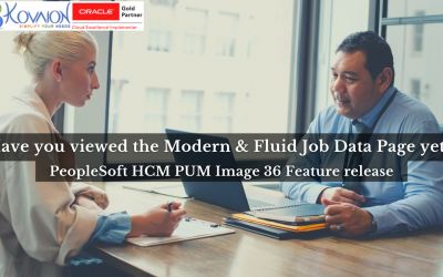 Have you viewed the Modern & Fluid Job Data Page yet?  PeopleSoft HCM PUM Image 36 Feature release