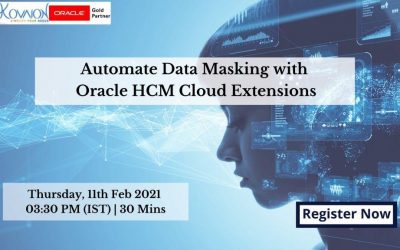 Automate Data Masking with Oracle HCM Cloud Extensions