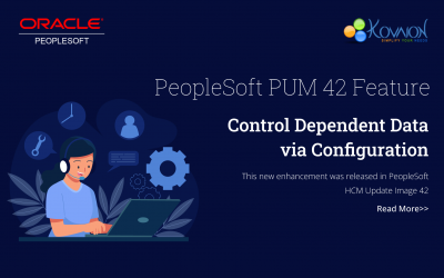 PeopleSoft PUM 42 Feature – Control Dependent Data via Configuration