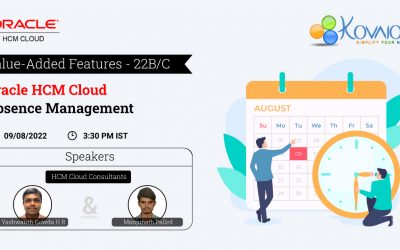 Oracle HCM Cloud Absence Management 22B features