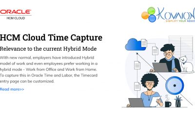 HCM Cloud Time Capture – Relevance to the current Hybrid Mode