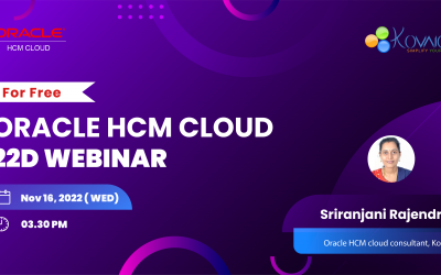 Best Oracle HCM Cloud 22D Webinar | For Free