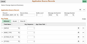 Approval on the go - Select Cross Reference Record and Process ID