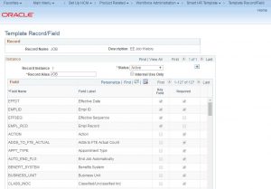 PeopleSoft-Smart HR Templates-step-1