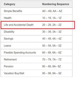 Benefits Plan: Life and Accidental Death