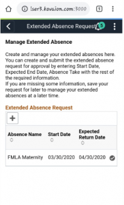 7 -Extended-Absence-screen--Fluid-Extended-Absence -Self-Service--Oracle-PeopleSoft-PUM-31-feature