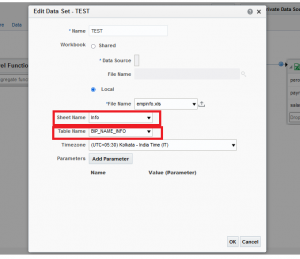 Choosing-the-sheet-and-table-name--Creation-of-BIP-Report-In-Oracle-Fusion