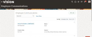 HCM Communicate - Oracle ME - Employee Experience