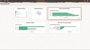 PeopleSoft HCM Update Image 46 – Unveiling the Power of PUM Highlights - Viewing Open Enrollment Insights