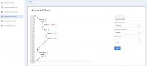 Kovaion's low code platform feature - Data View