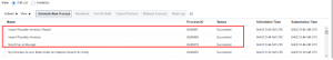 Schedule Process Status - oracle-erp-cloud-evaluated-receipt-settlements-ers