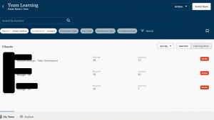 Insight of My Team Learning Redwood Page - Revamped Learning Page Experience for Learners & Managers - Oracle Learn - Oracle HCM Cloud