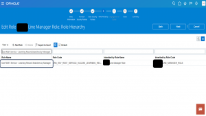 Adding the Use REST Service - Learning Record Searches by Manager role - Revamped Learning Page Experience for Learners & Managers - Oracle Learn - Oracle HCM Cloud