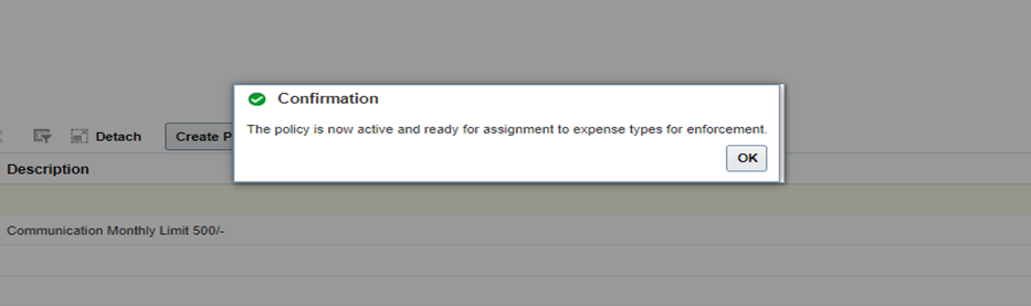 Oracle HCM Cloud - Expense Restricting Rate Limits in Expense