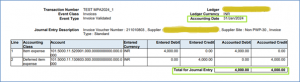 PDF Report Output for Multiperiod Accounting for January Period