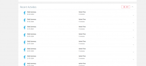 Recent-Activities-Tracker-page