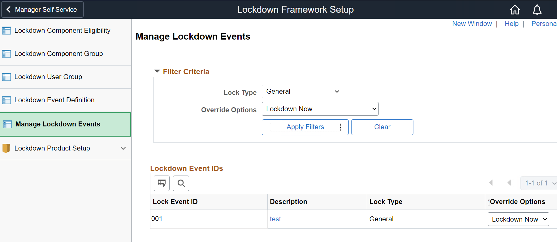PeopleSoft HCM PUM 47 Time and Labor Component Lockdown