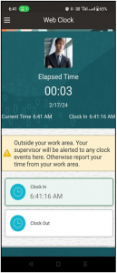 Employee-view-of- “Record and Report”-geofence-violation-Web-Clock 
