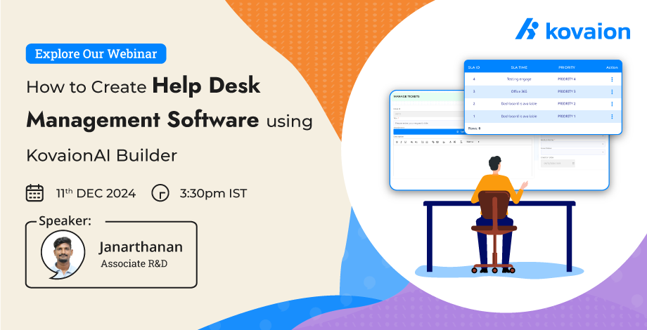 Webinar-How-to-Create-Help-Desk-Management-Software-using-Kovaion-AI