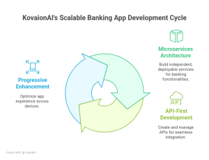 KovaionAI’s Scalable Banking App Development Cycle