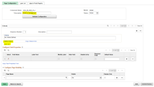 Page and Field Configurator