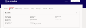 Fig 7: Job Details Page