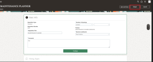 Automated Rejection of Job Requisitions after a Defined Time Period - Fig 3 Job Requisition creation page