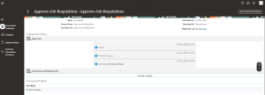Automated Rejection of Job Requisitions after a Defined Time Period - Fig 1 Navigation to the Hiring Page - Fig 5 Workflow expiration page