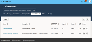Instructor-Led Training in Oracle Learning Cloud - A Comprehensive Guide -- Fig 2.1: Instructor Navigation Page
