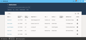 Instructor-Led Training in Oracle Learning Cloud - A Comprehensive Guide -- Fig 2.2: Instructor Creation Page