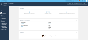Instructor-Led Training in Oracle Learning Cloud - A Comprehensive Guide -- Fig 4.1: Offering Creation page