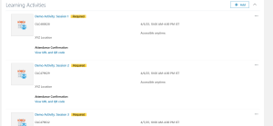 Instructor-Led Training in Oracle Learning Cloud - A Comprehensive Guide -- Fig 5.3: Creating Multiple Activities