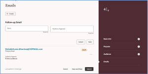 How to Create Recruitment Campaigns Using Oracle Fusion Cloud Recruiting 25C Redwood Experience 