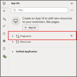 How to Create Custom Pages Using Fragments in Visual Builder Studio (VBS) 