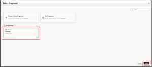 How to Create Custom Pages Using Fragments in Visual Builder Studio (VBS) 