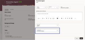 How to Configure AI Agent Task Type for Guided Journeys in Oracle HCM Cloud Fig 11: Choose the configuration appropriately