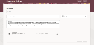 How to Configure AI Agent Task Type for Guided Journeys in Oracle HCM Cloud Fig 3: Creating a tool