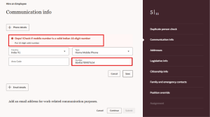 How to Configure Phone Number Validation in VBCS Fig 6: Verify the Validation Functionality