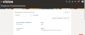 HCM Communicate - Oracle ME - Employee Experience