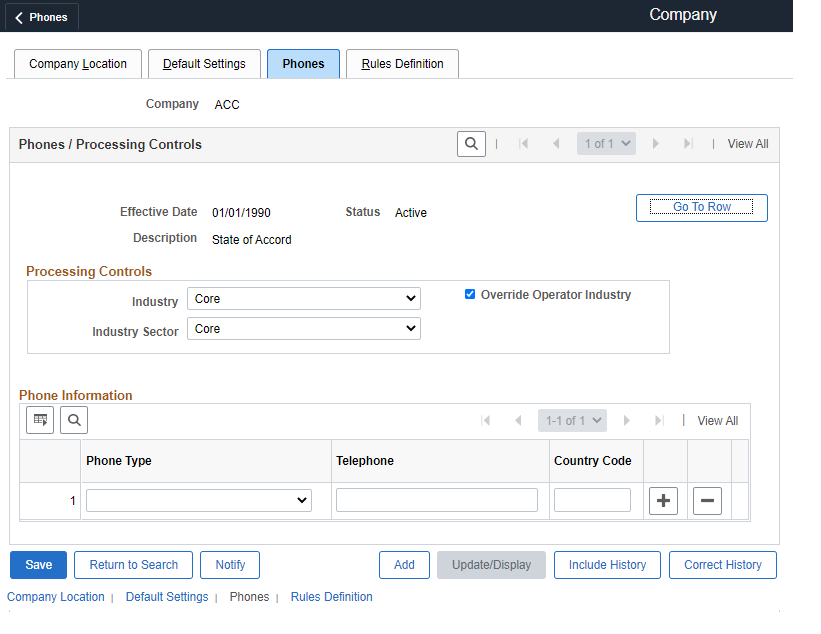 Dwell Deep into Drop Zones – PeopleSoft PUM 34 Feature- Default Company page on PIA