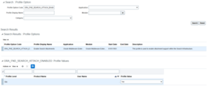 Oracle Redwood Experience: New and Improved Filters on Candidate List Pages - Fig 1: Enable the Profile option code
