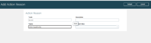  Filter Action Reasons by User Roles on Redwood Pages - Fig 1.1 Action Reason