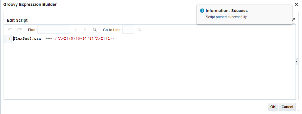 Once successfully validated, click OK and continue to deploy the flexfield - Oracle HCM – Validate User inputs on-the-go using Groovy Expressions