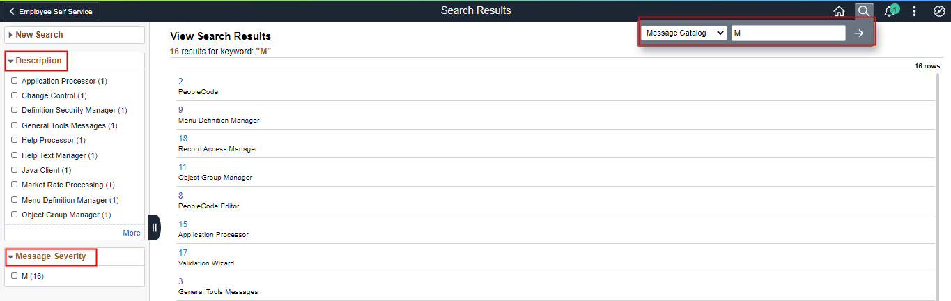 PeopleSoft Global Search – Step Wise Configuration
 - Global Search Screen