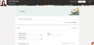 Implementing Compensatory Type Absence 10