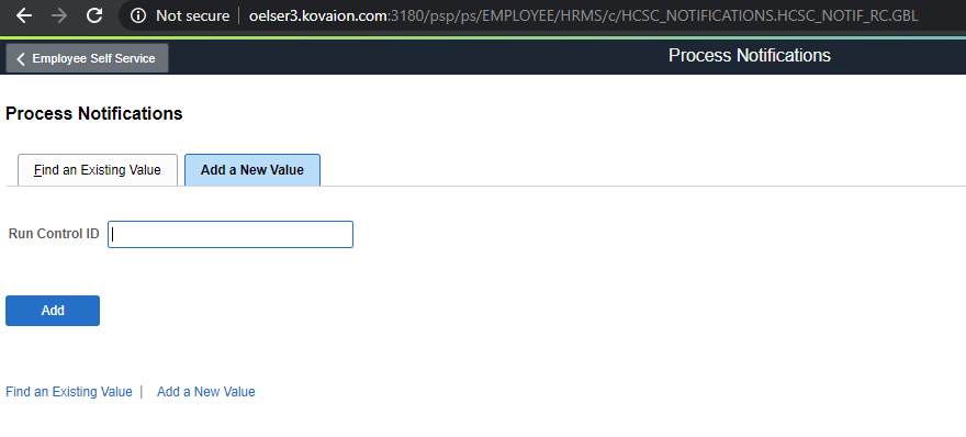 PeopleSoft Fluid Announcement Tile - Add a new Value