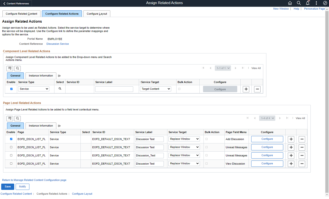 Leverage “Fluid Discussion Service” for effectual cross team - Assign Related Actions page